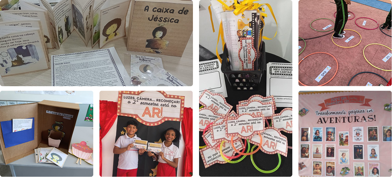 A Equipe de Profs é feita de sala de aula real